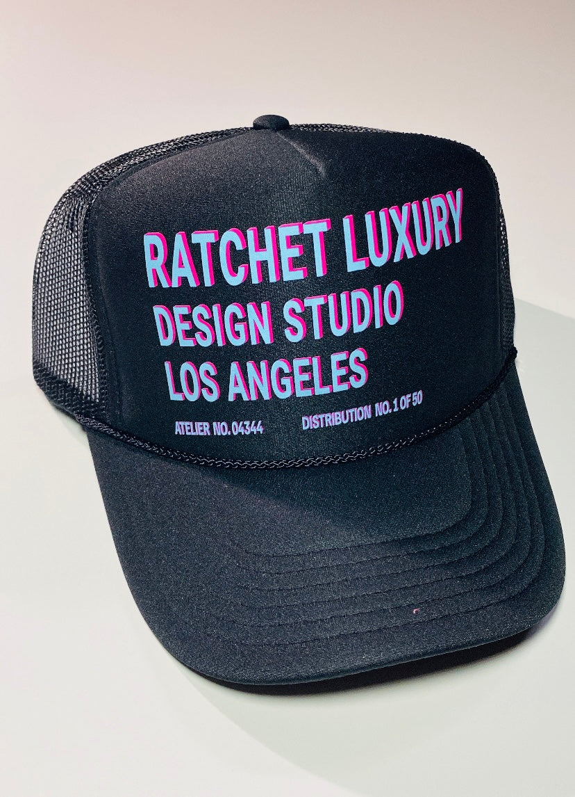 Design Studio Trucker Hat - Black