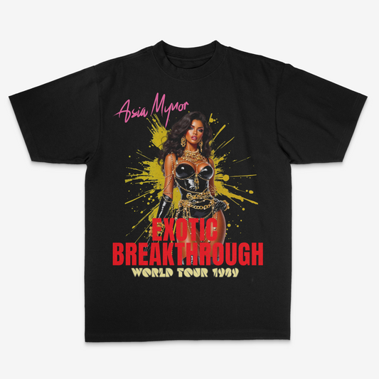 Exotic Breakthrough World Tour T-shirt