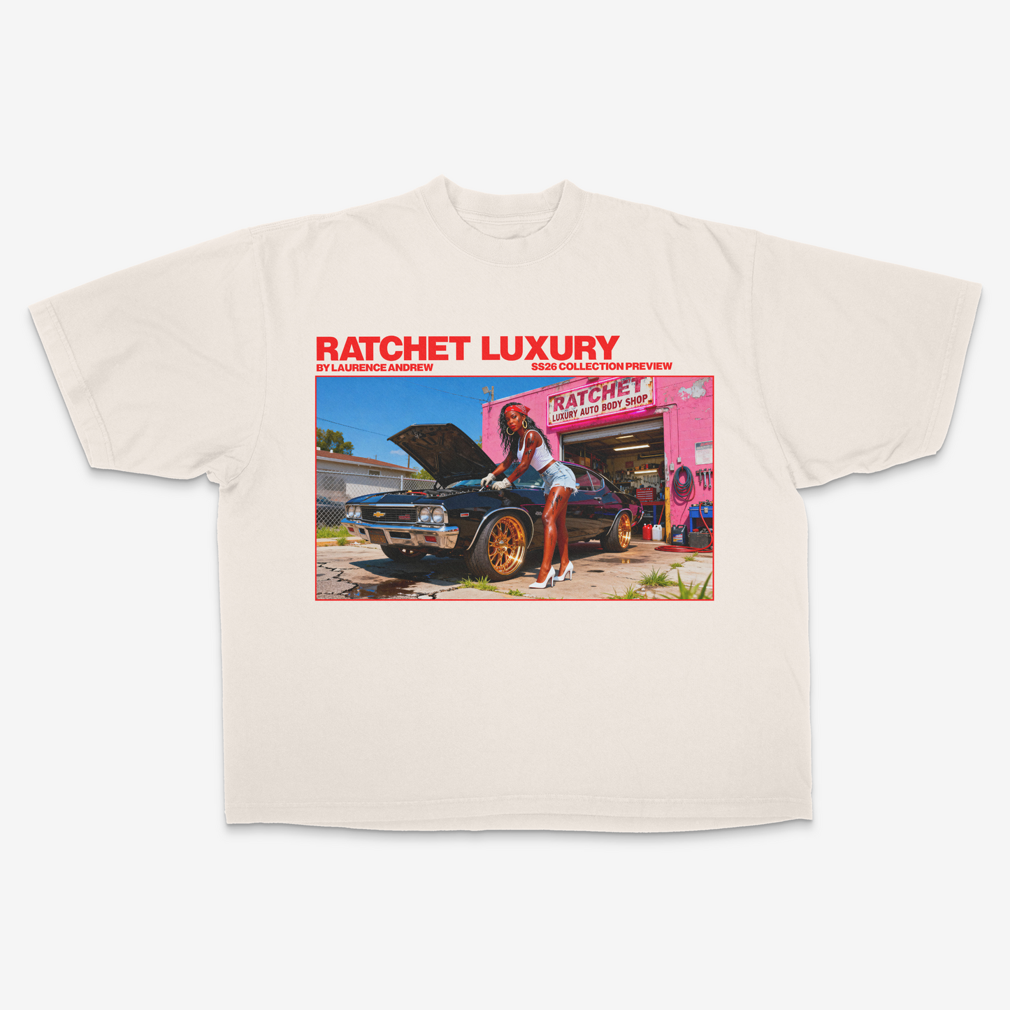 Ratchet Luxury Auto Body T-shirt