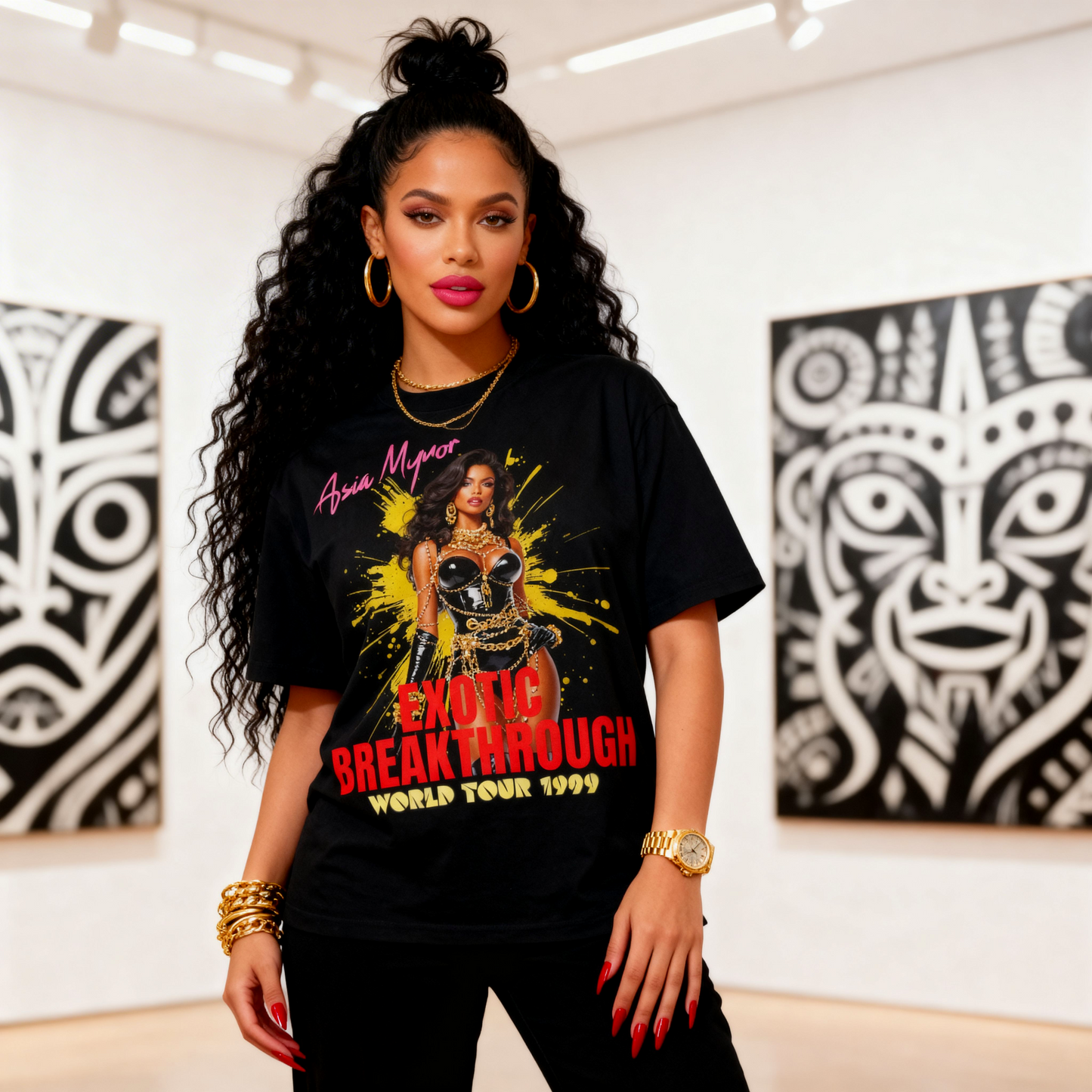 Exotic Breakthrough World Tour T-shirt